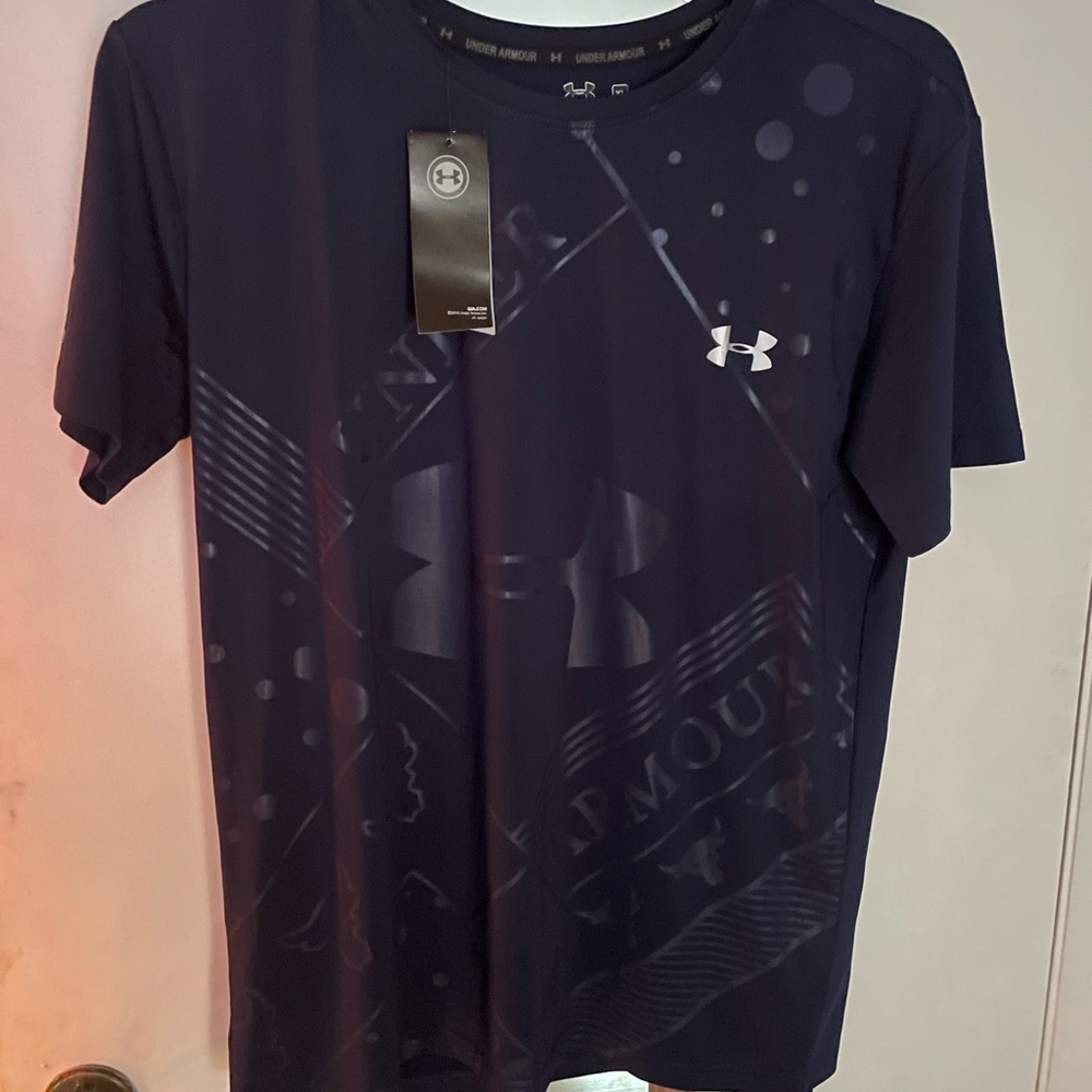 Under Armour Men's Navy T-Shirt